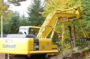 Excavation f.clement et fils - excavation labelle laurentides